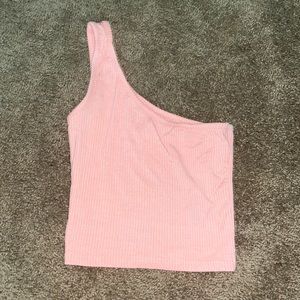 Off-the-shoulder Tank Top!! Pink💗🌸💕🎀